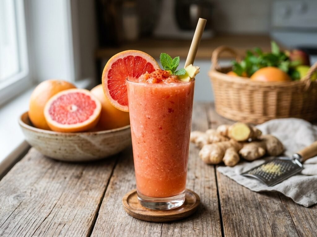 Crisp Apple Detox Smoothie With Naturally Sweet Flavor