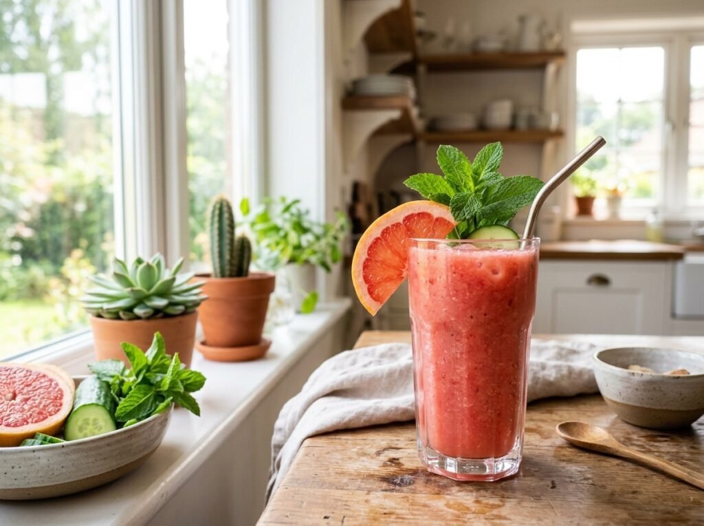 Bright Lemon Detox Smoothie for Refreshing Mornings