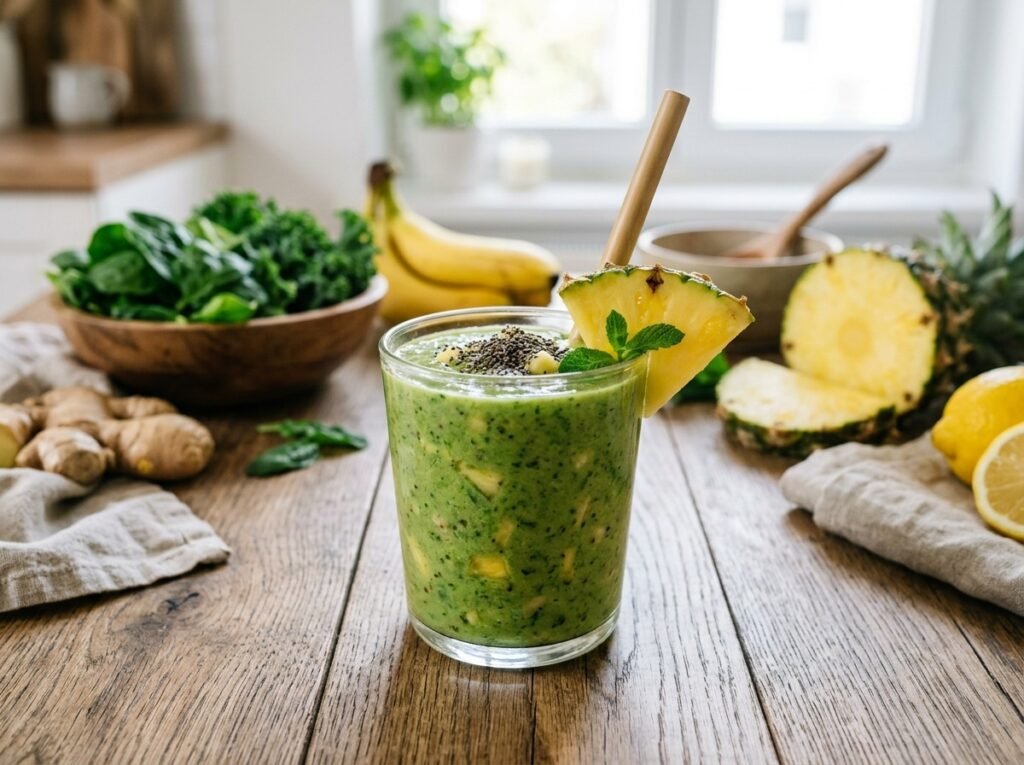 Nutrient-Packed Dairy-Free Detox Smoothie Recipe