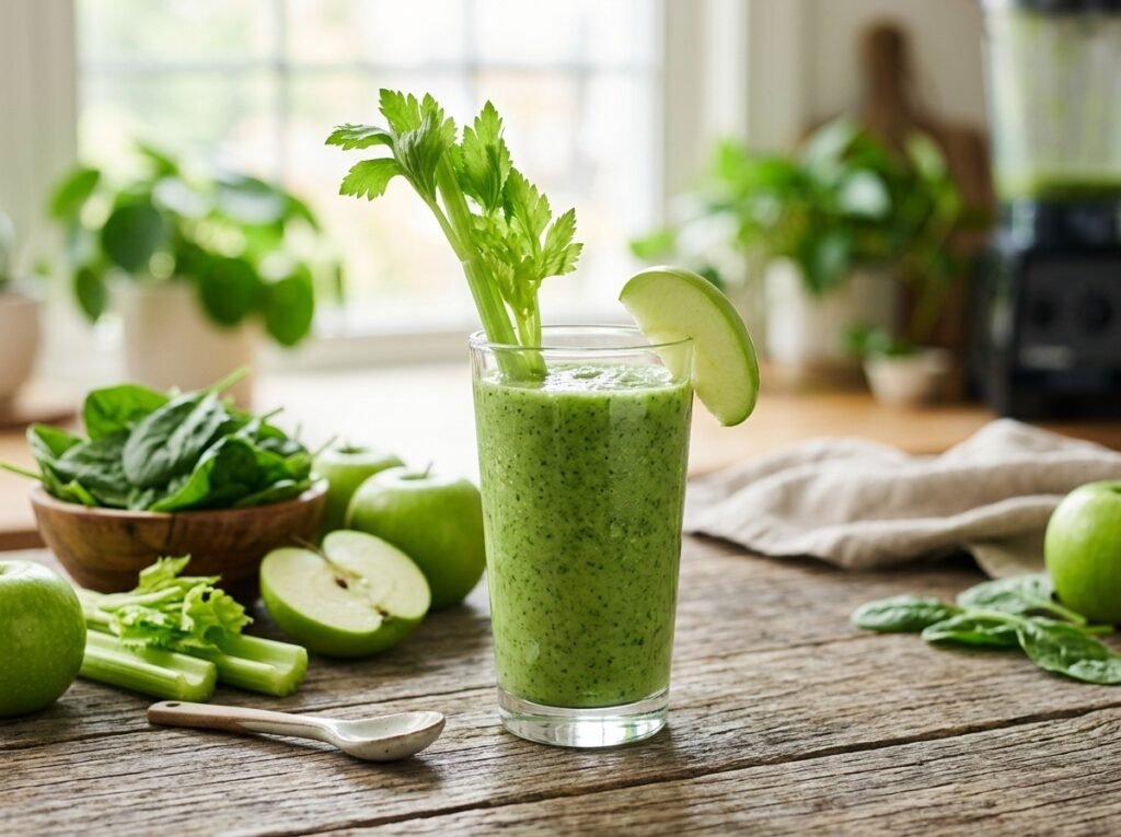 Clean and Crisp Celery Detox Smoothie Recipe